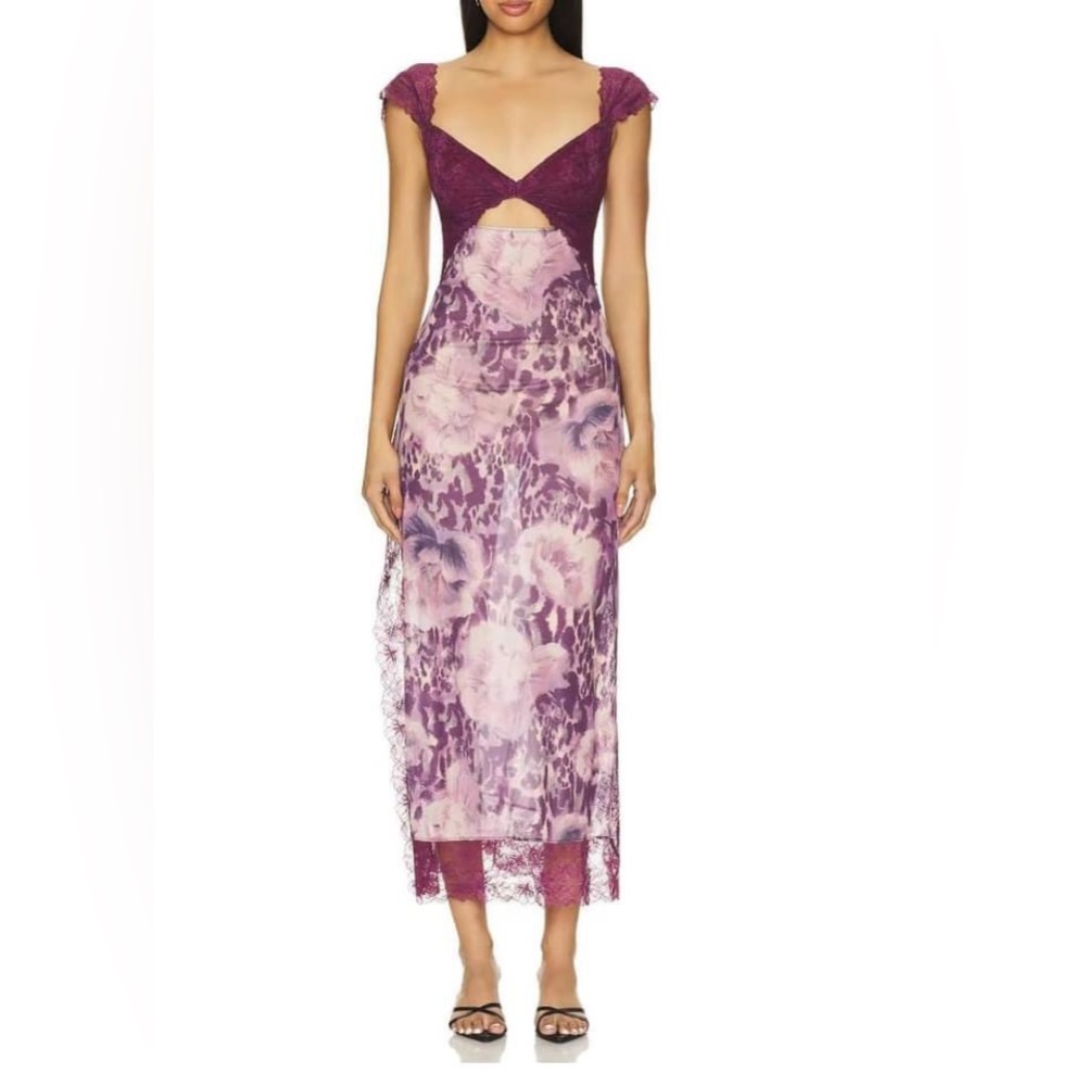 NWOT Free People Sheer Slip Dress